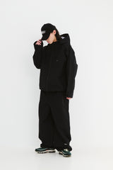 MOUNTAIN 3L SEAM SEALING WIDE VENTILATION PANTS BLACK