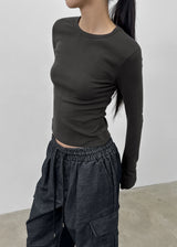 [MADE] Huebun Fleece-lined Warmer Long-Sleeve T-shirt