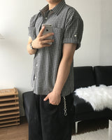 マイルチェック ショートスリーブシャツ