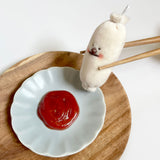 Sausage Bichon Keyring