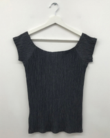 Show Ripple Off-shoulder T-shirt (4color)