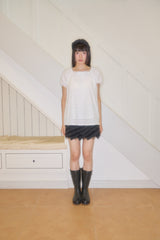 NANA LACE PUFF BLOUSE (WHITE)