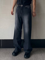 Flame Semi Wide Linen Pants