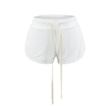 Rina Contrast String Shorts