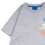 スタンダードエキゾチックパルムツリーショートスリーブTシャツ (UNISEX)_SYS6TS07MG