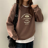 In Basic Lettering Napping Sweatshirt