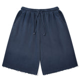 ヴィンテージウォッシングスタッドポイントハーフパンツ [NAVY]