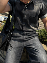 Ever denim two-tuck pants