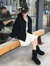 Luen Cotton Hooded Jacket (3c)
