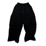 shirring strap cargo pants