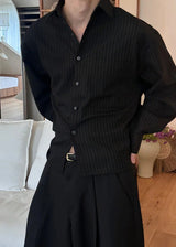 [F/W] Basic crop shirts(3color)