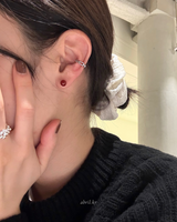 レッドキャンディーピアス