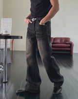 VAFF Flare Teen Washed Denim Pants