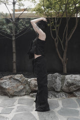 urban form wide zip cargo pants