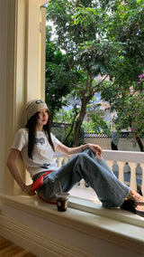 Cutie Animal Short Sleeve T-Shirt