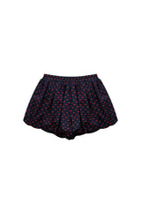 MINI HEART BALLOON SKIRT PANTS / NAVY