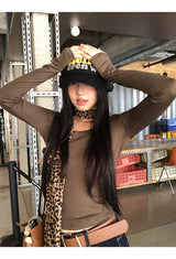 スコットロングスリーブスリムロングスリーブ