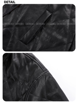 Warm Classic Leather Half Quilting Jacket