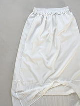 Seersucker Layered Banding Skirt