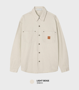 Lime Vintage Fairwork Patch Overfit Long Sleeve Shirt