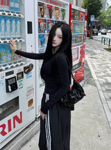 Silver Scotch Wide Pants