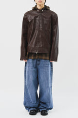 Slab Snap Balloon Denim (2color)