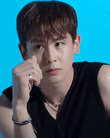[Worn by Nichkhun, Umji, Seo Eun-kwang] Smooth Twist Pendant 925 Silver Necklace N038-03G