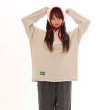ワッフル コージー ロングスリーブ Tシャツ_オートミール