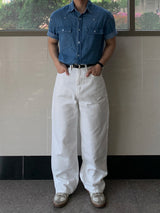 Kunade Non-Fade Denim Short Sleeve Shirt