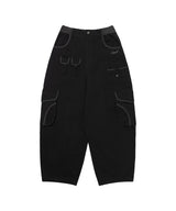 CARGO WORK BALLOON PANTS (BLACK) F26QD153