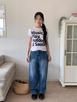 PATCH POCKET JEANS (2C)