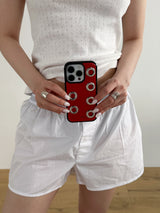 ishiiスタッドケース (red)