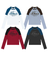 ODSDラグラントラックセミクロップTシャツ - 4 COLOR