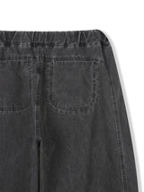 Dyeing washed panel pants