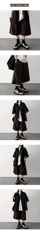 Rochen 2 Type 2 Length Banding Bermuda Pants