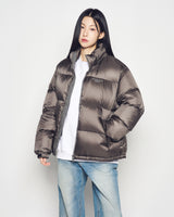 25FW ステッチベーシックロゴショートダックダウンジャケット