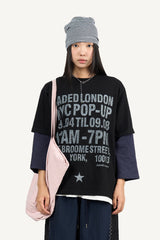 ポップアップヴィンテージポイントTシャツ