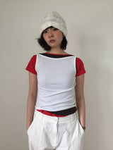 Rose Applique Beanie (2color)