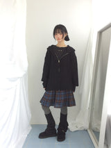 Eyelet Cropped Punching T