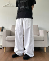 Basic Cotton Wide Pants 4C