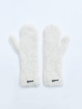 FLUFFY ANGORA GLOVES