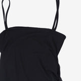 カーリングクロップカーディガン+シフォンワンピースセット
