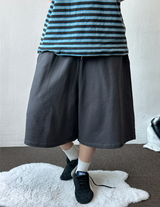 Iron High Quality Wide Basic Bermuda 4 Color