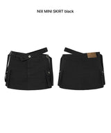 NIX MINI SKIRT black