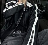 way leather biker jacket