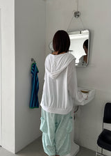 COOL LOOSE HOOD ZIP-UP