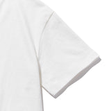 ユニセックス ヒューマンプリントクロップTシャツ (ホワイト)