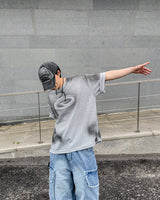 Daskin Dirty Knit Short‑Sleeve
