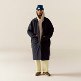 Stranger Classic Fit Belted Padding Coat (Navy)