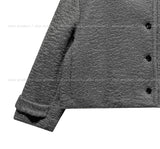 [wool 40%] スティンアルパカハイネックコート